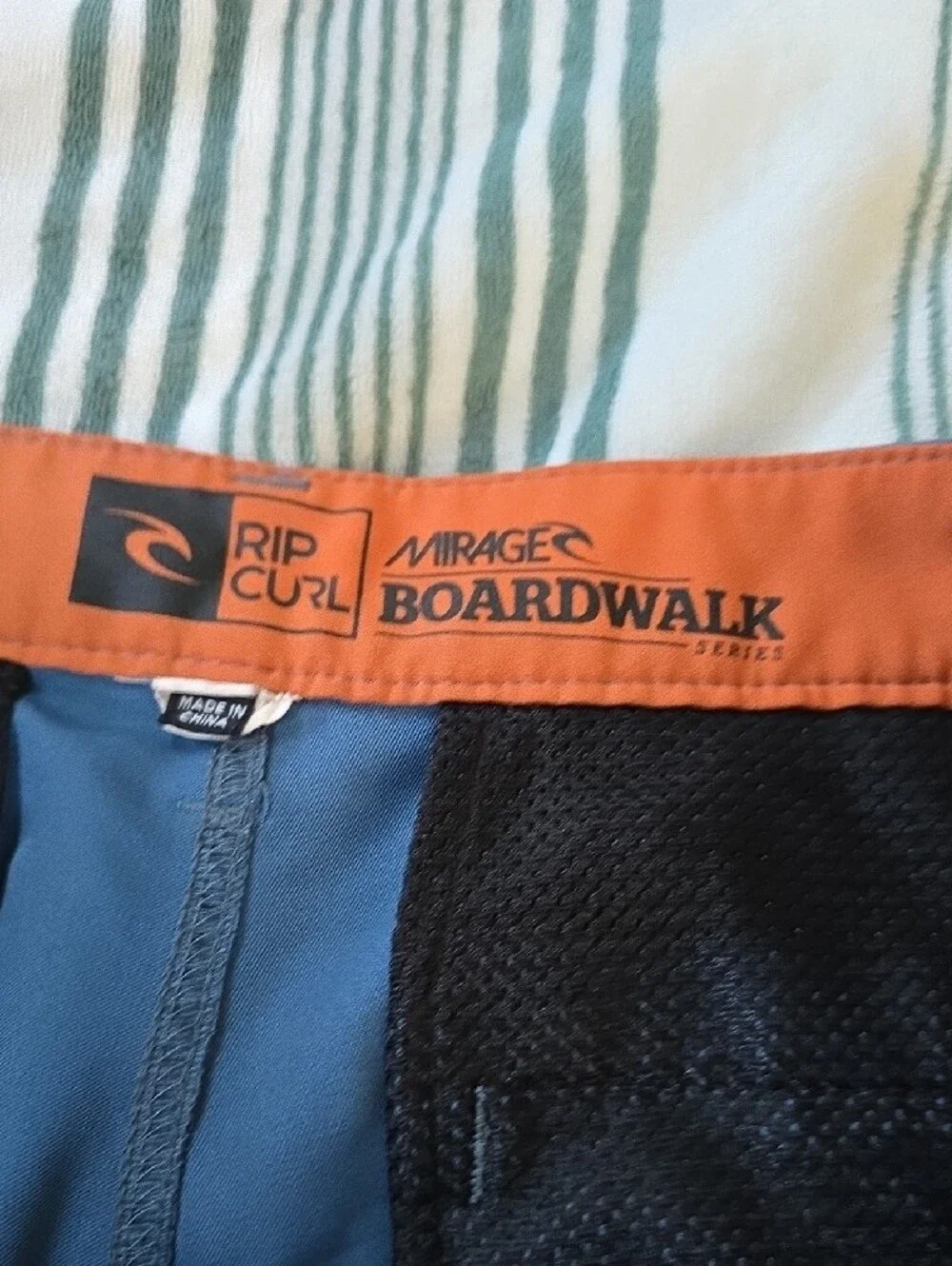 Rip Curl Men's Blue Flat Front Chino Shorts
